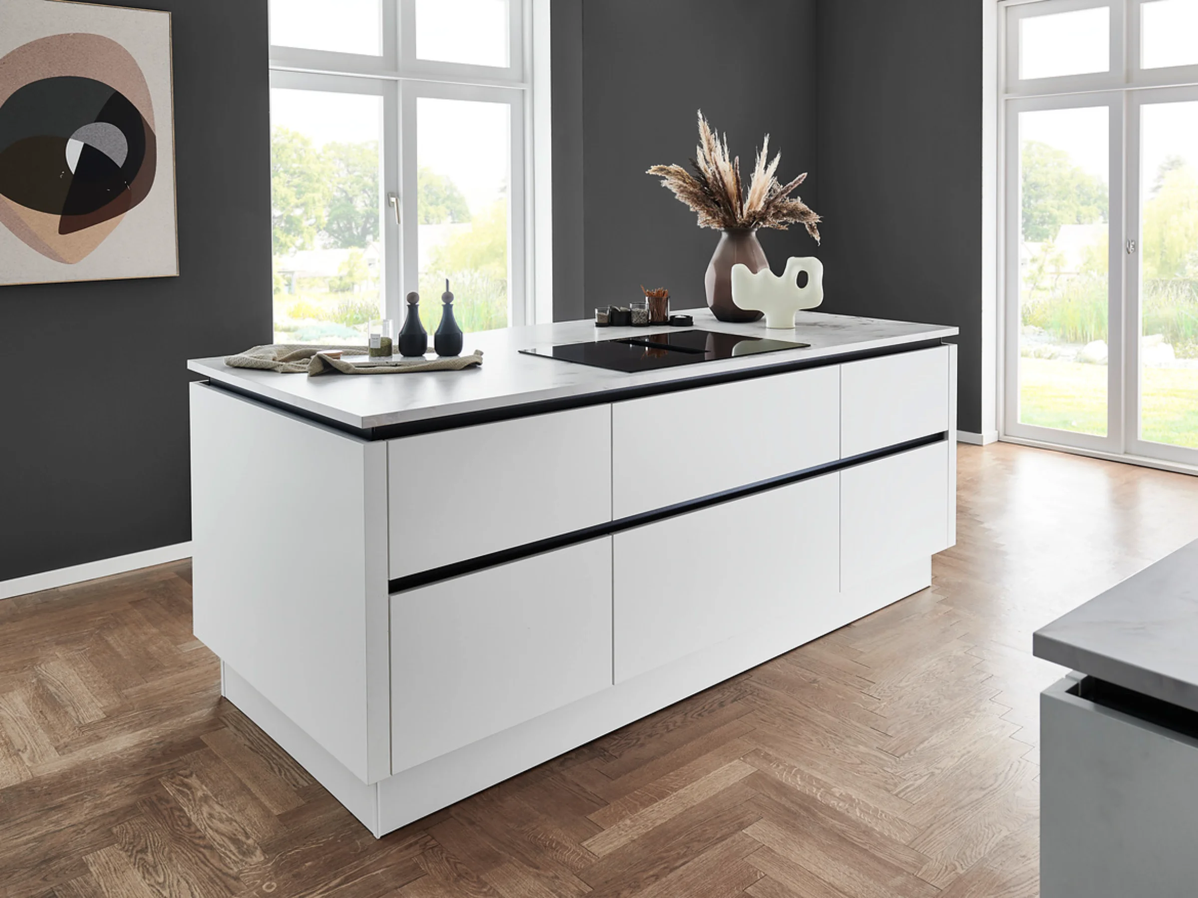 product image NK32254_VELLUTO_Weiss-matt_MANHATTAN_Natureiche_edelmatt_AP-Marmor Bianco-M52.jpg